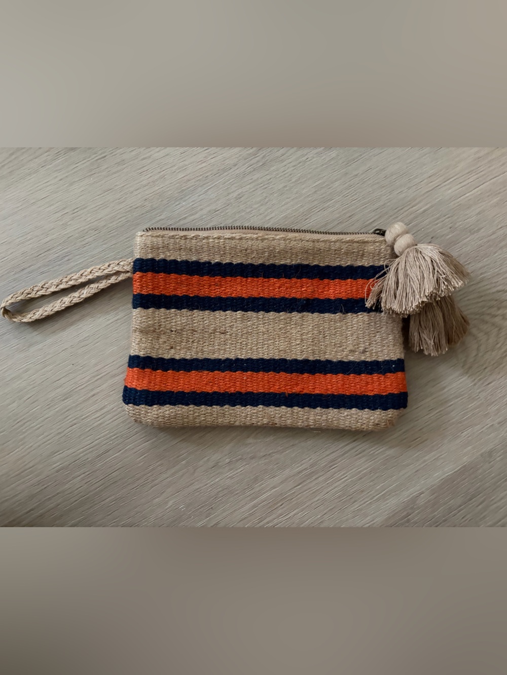 J Jill Jute Woven Wristlet